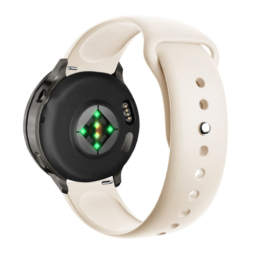 Bandz Correa deportiva 'Deluxe' Garmin Forerunner 55 (blanco estrella)