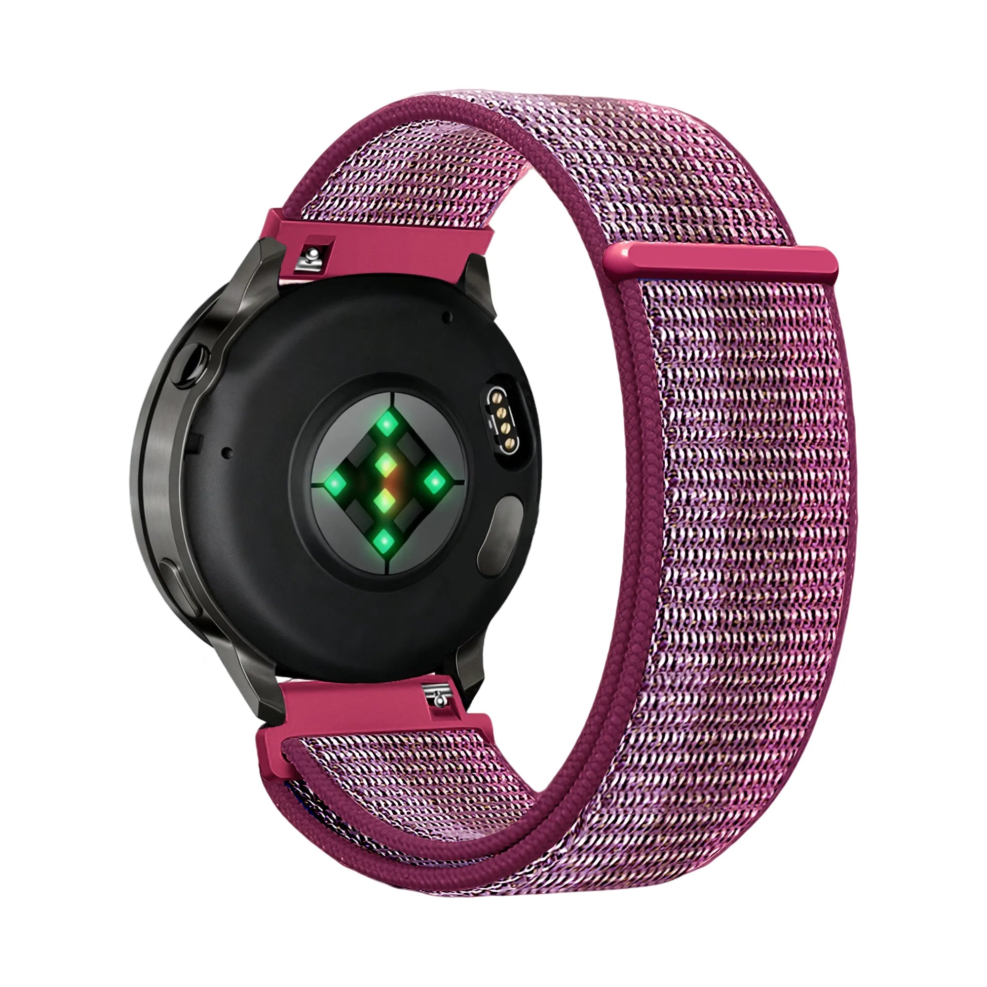Bandz Garmin Venu 3s nylon loop band (berry)
