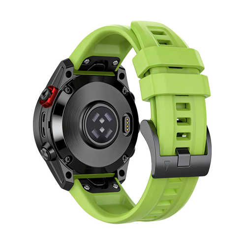 Bandz Correa silicona 'Classic' Garmin Descent Mk3(i) - 43mm (verde claro)