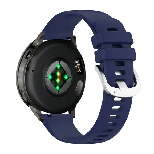 Bandz Garmin Forerunner 265s Silicone Strap 'Classic' (Dark Blue)