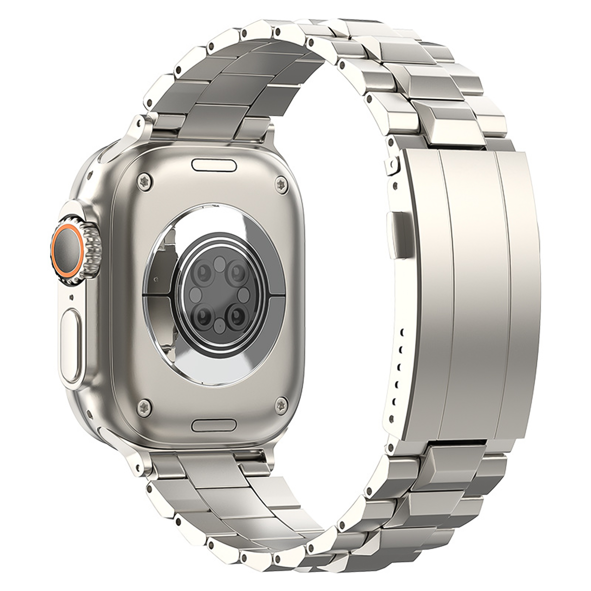 Bandz Apple Watch Titanarmband 'Deluxe' (Titan)