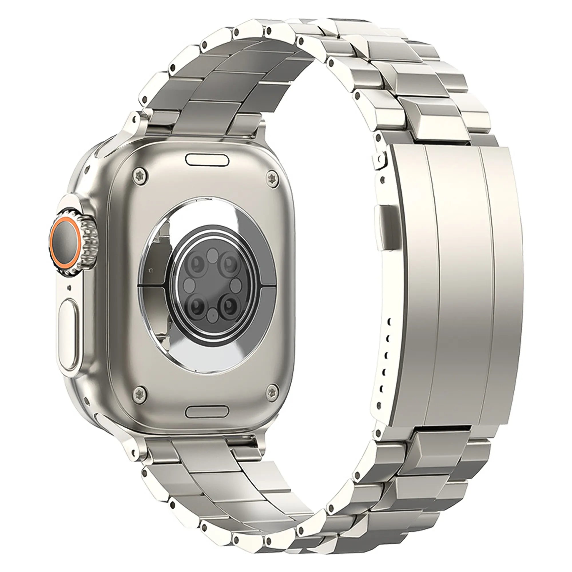 Bandz Apple Watch titanium band 'Deluxe' (titanium)