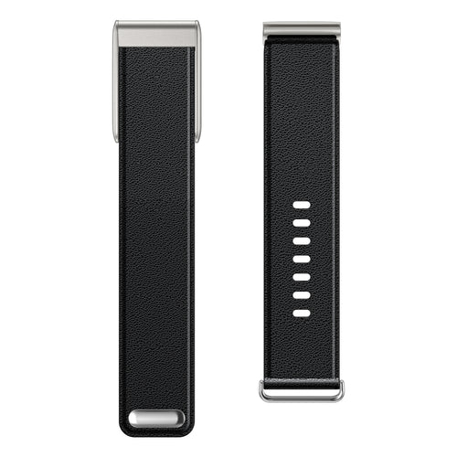 Correa cuero compatible con Whoop 5.0 (negro)