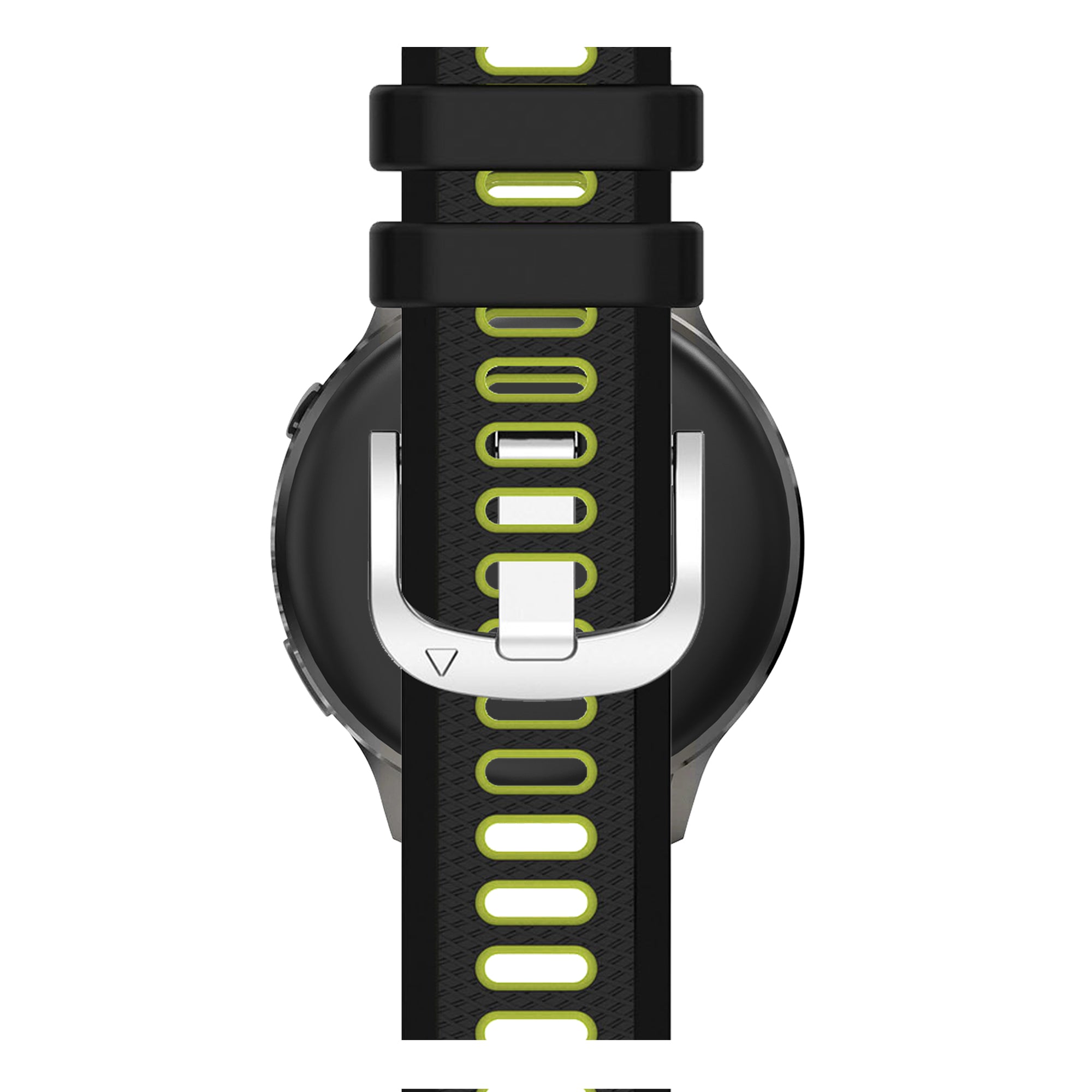 Bandz Garmin Forerunner 265s Sport Strap with Buckle (Black/Yellow)