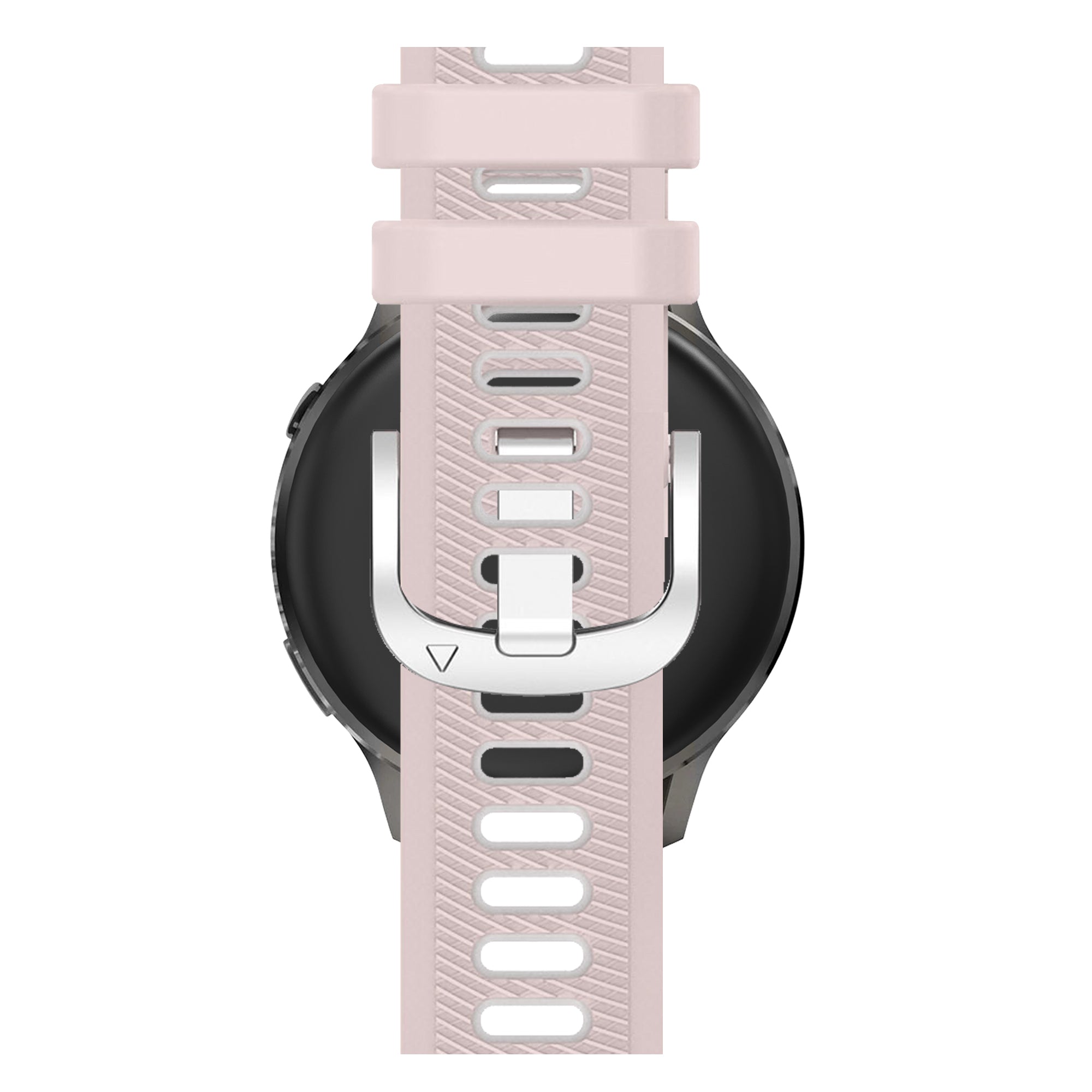 Bandz Garmin Forerunner 265s Sport Strap with Buckle (Pink/White)