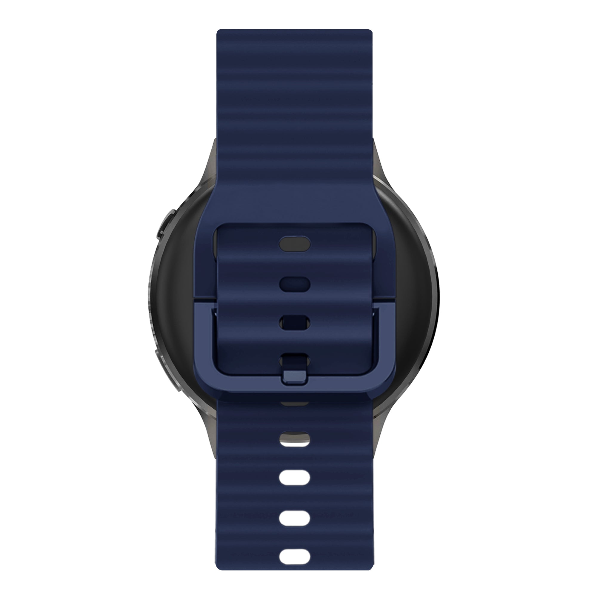 Bandz Garmin Forerunner 645 Silicone Strap 'Wave' (Dark Blue)