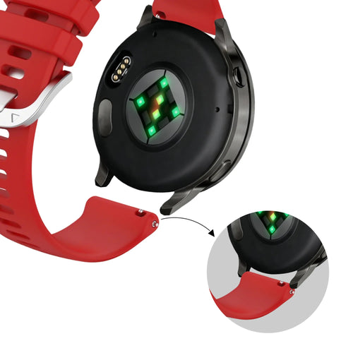 Bandz Correa silicona 'Classic' Garmin Forerunner 265s (rojo)