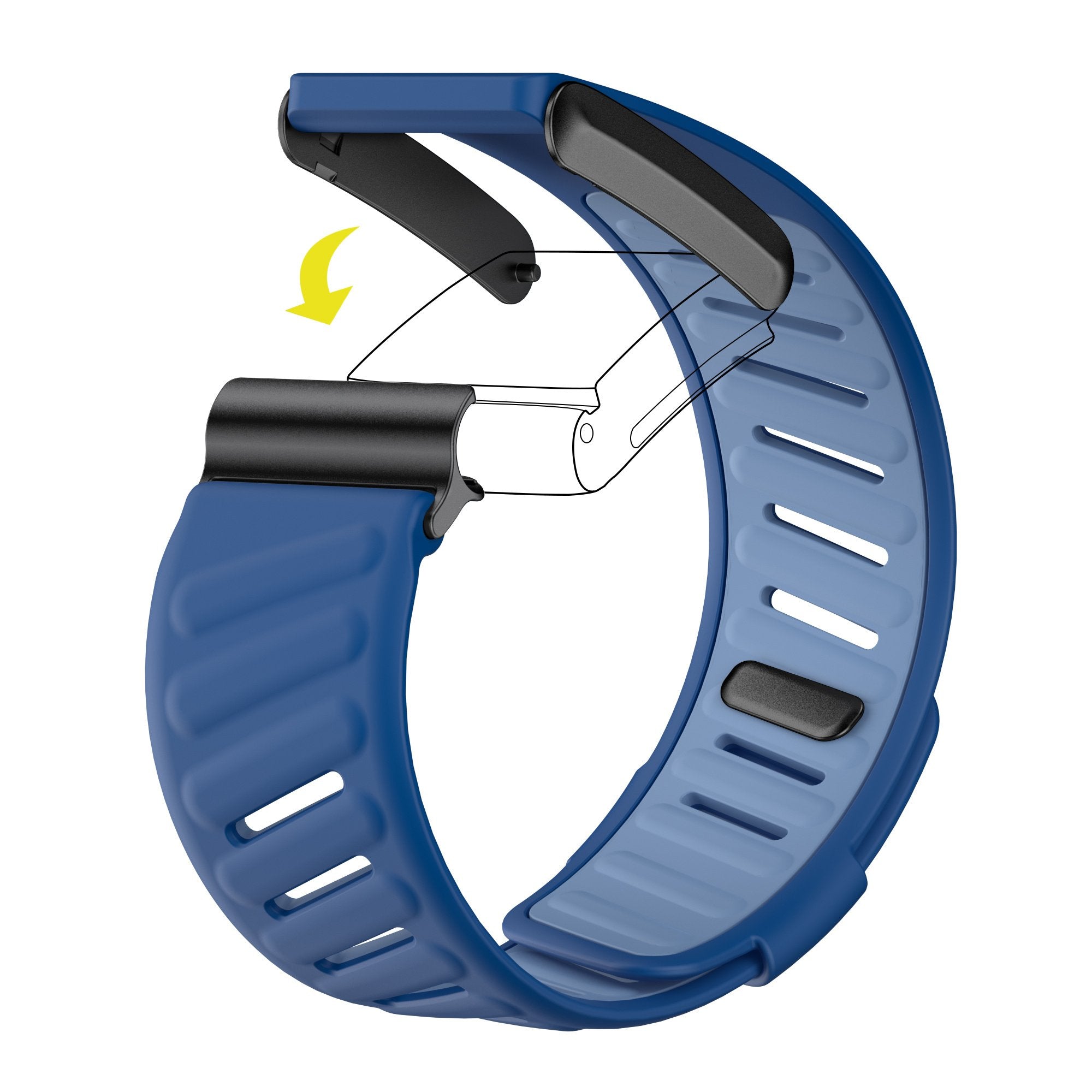 Whoop 4.0 Sport Strap (Duo Blue)