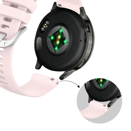 Bandz Bracelet silicone 'Classic' Garmin Forerunner 265s (rose clair)