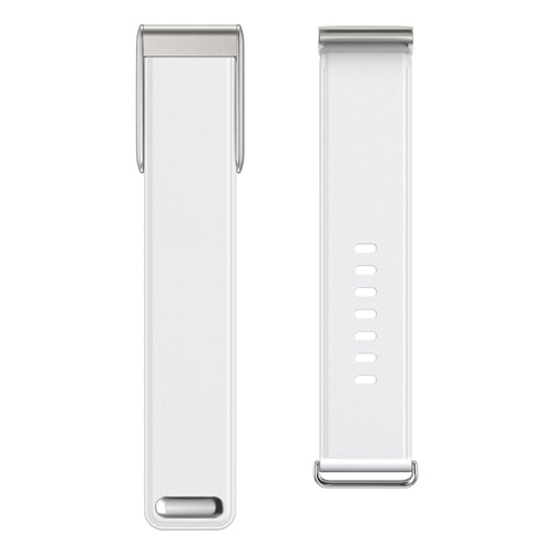 Correa cuero compatible con Whoop 5.0 (blanco)