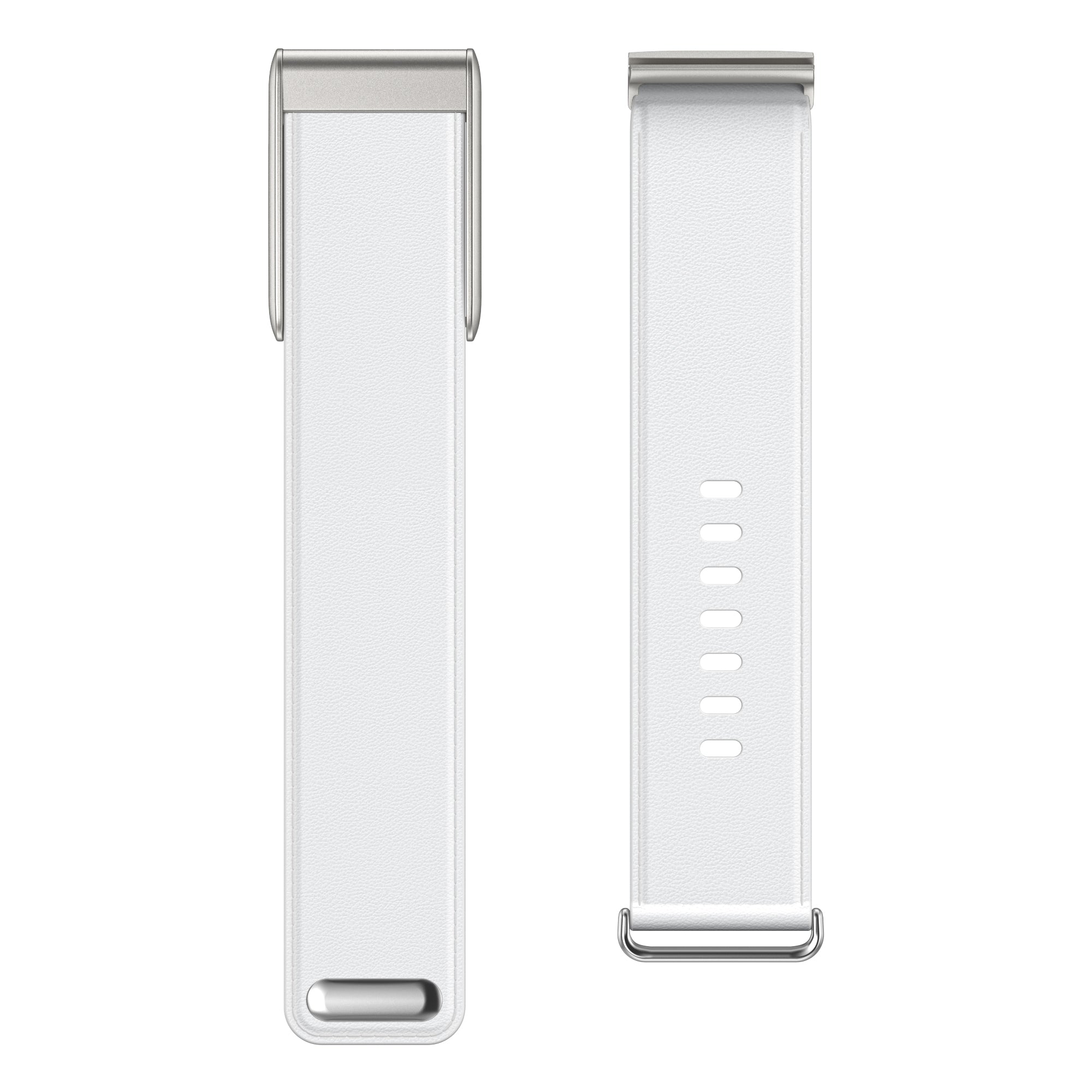 Whoop 5.0 Lederarmband (Weiß)