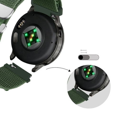 Bandz Correa nylon Alpine Garmin D2 Air X15 (verde)