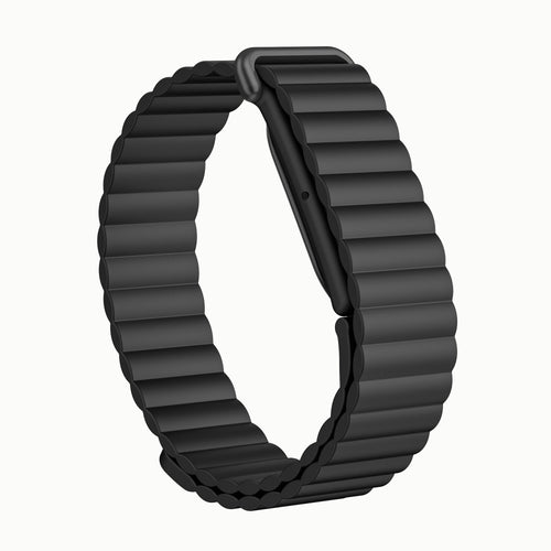 Fitbit Air magnetisch siliconen bandje (zwart)