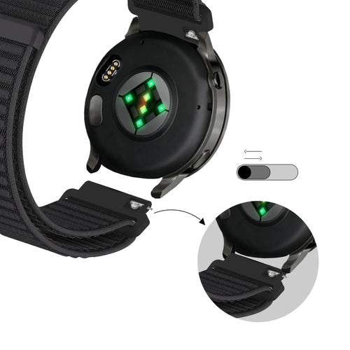 Bandz Correa nylon 'Wave' Garmin Forerunner 570 - 47mm (negro)