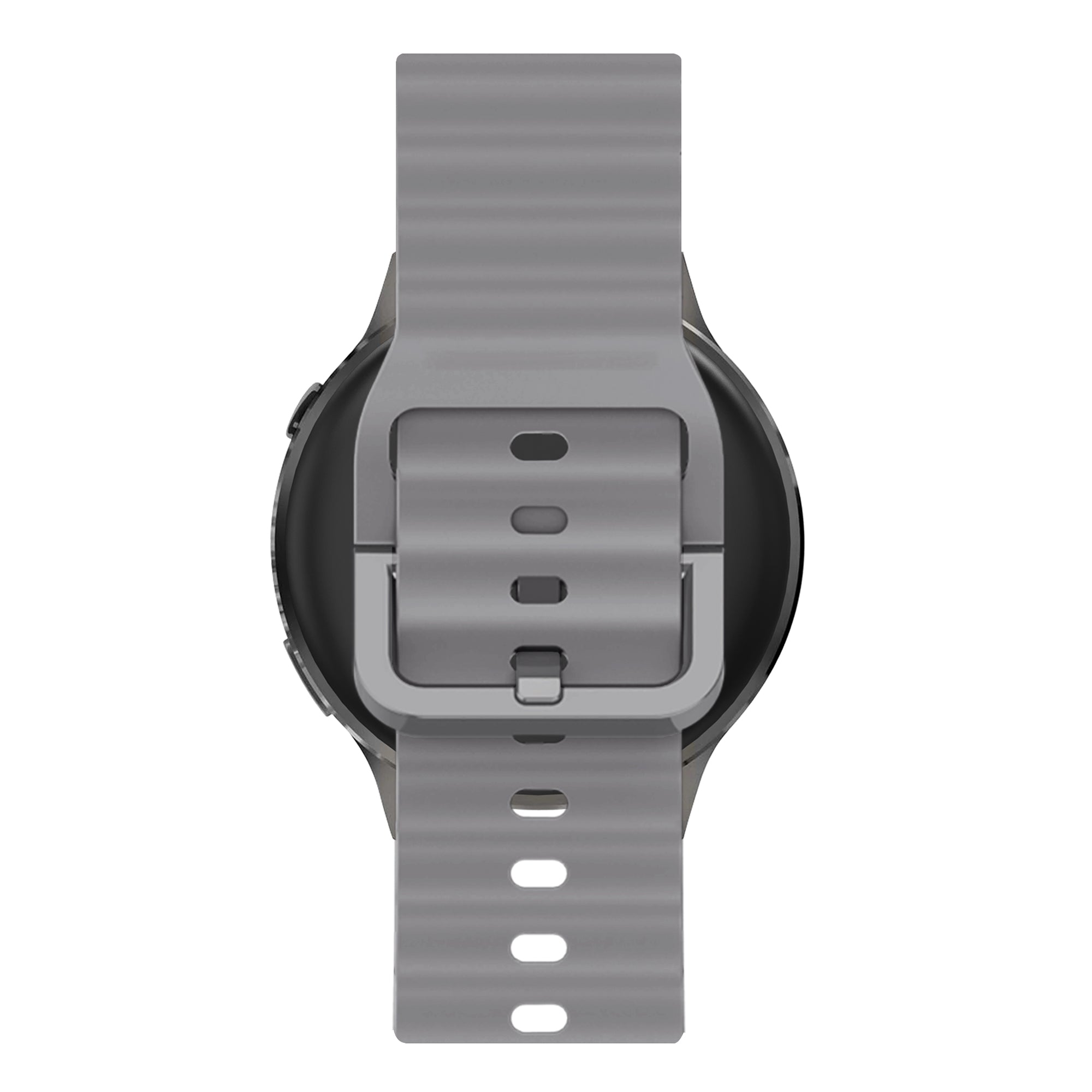 Bandz Garmin Forerunner 645 Silicone Strap 'Wave' (Dark Grey)