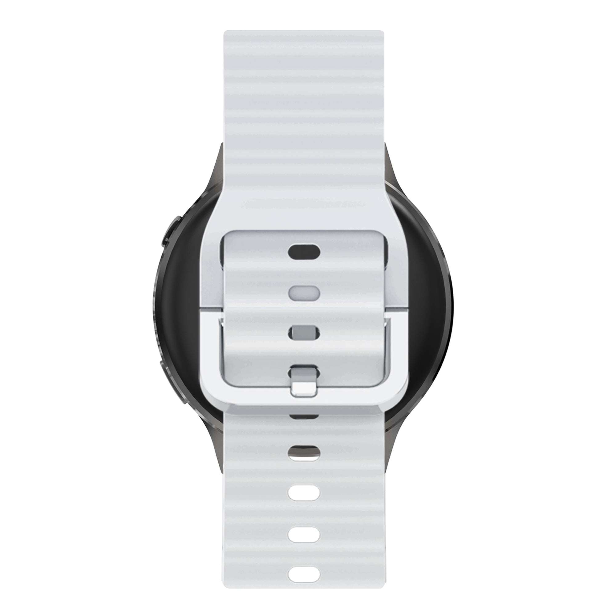 Bandz Garmin Forerunner 645 Silicone Strap 'Wave' (Light Grey)