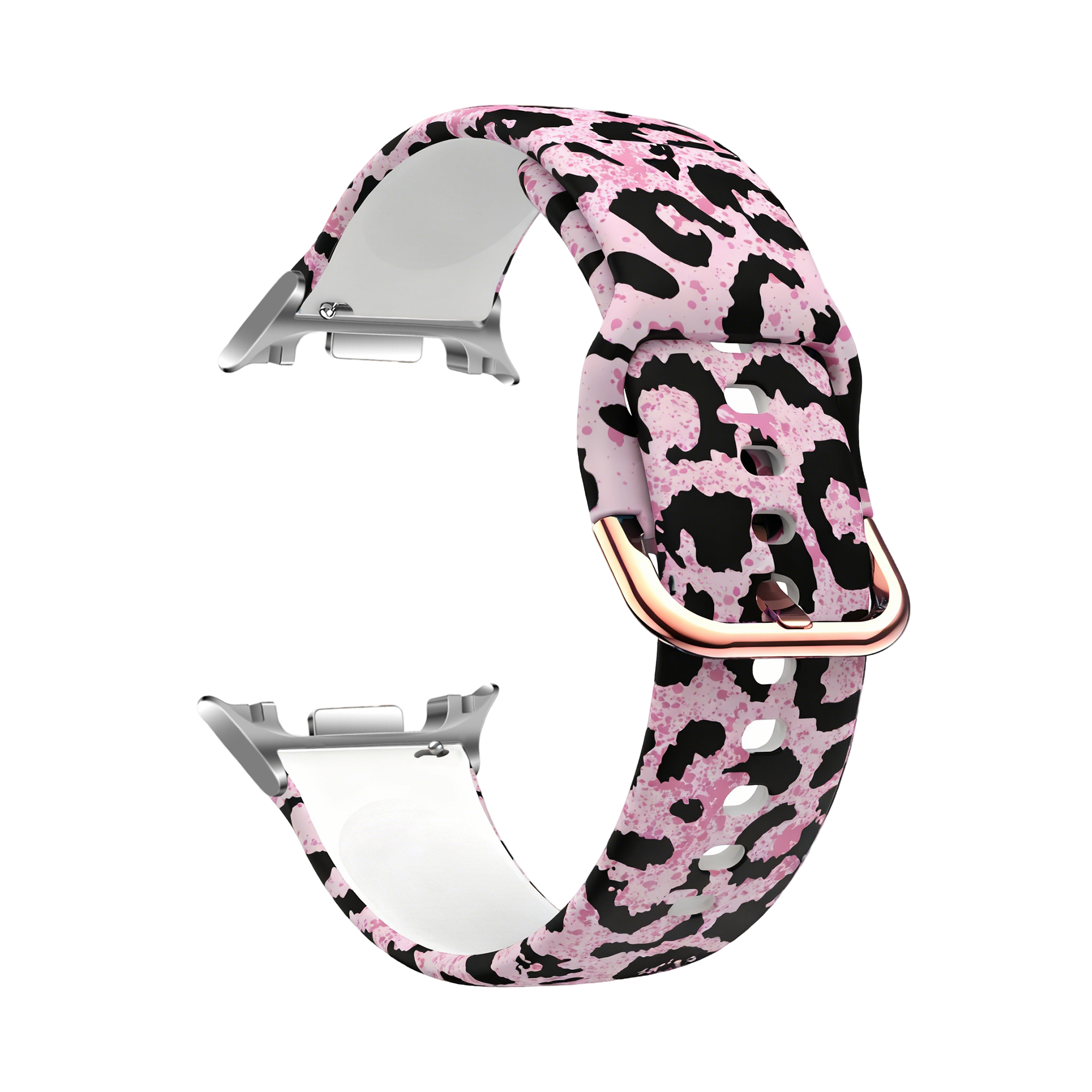 Samsung Galaxy Watch 8 - 44mm Pink Leopard Strap