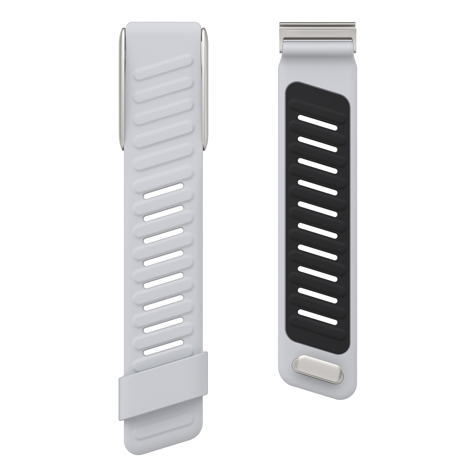 Whoop 5.0 Sport Strap (Light Grey/Black)