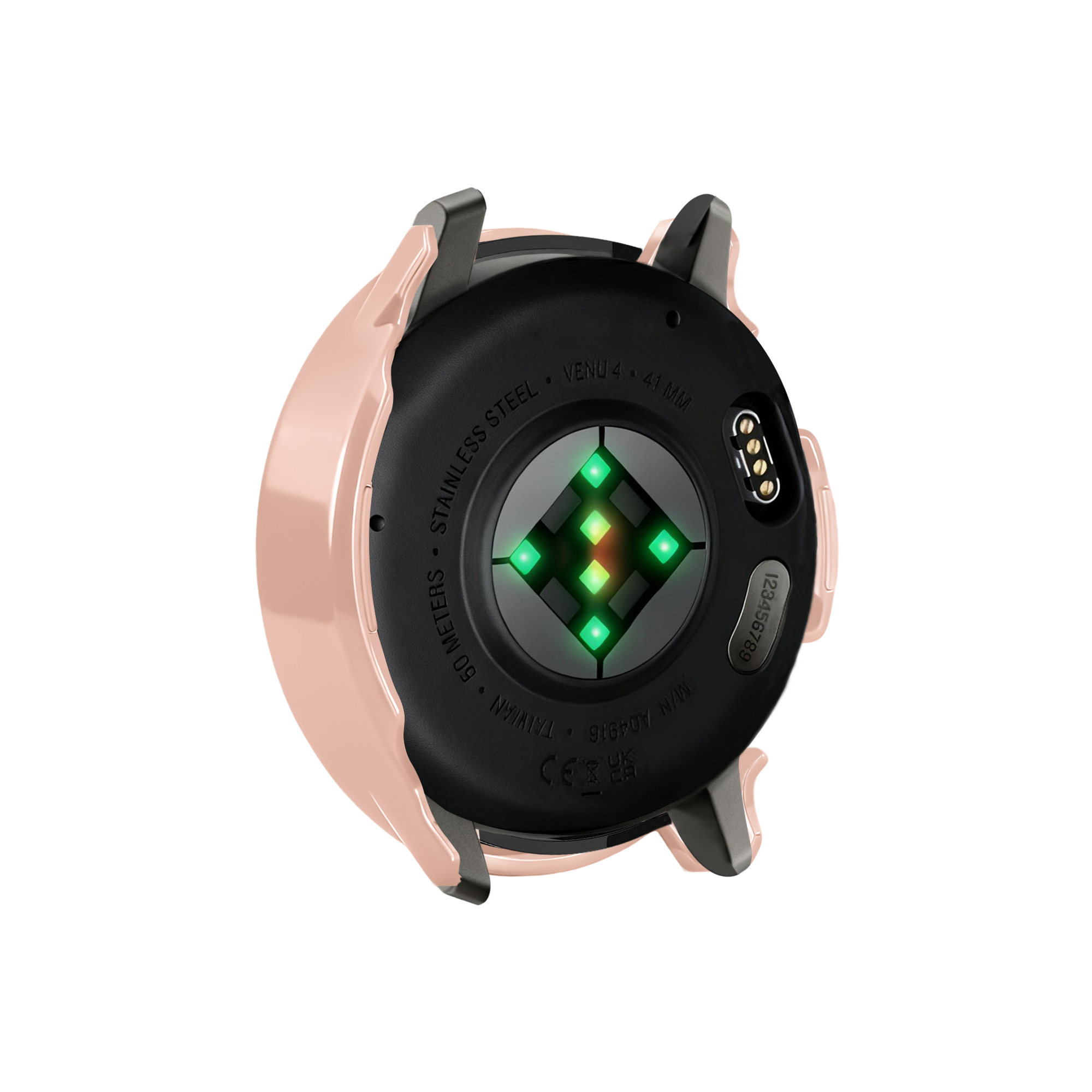Bandz Garmin Venu 4 - 41mm PC Hülle mit Glas (Rosa)