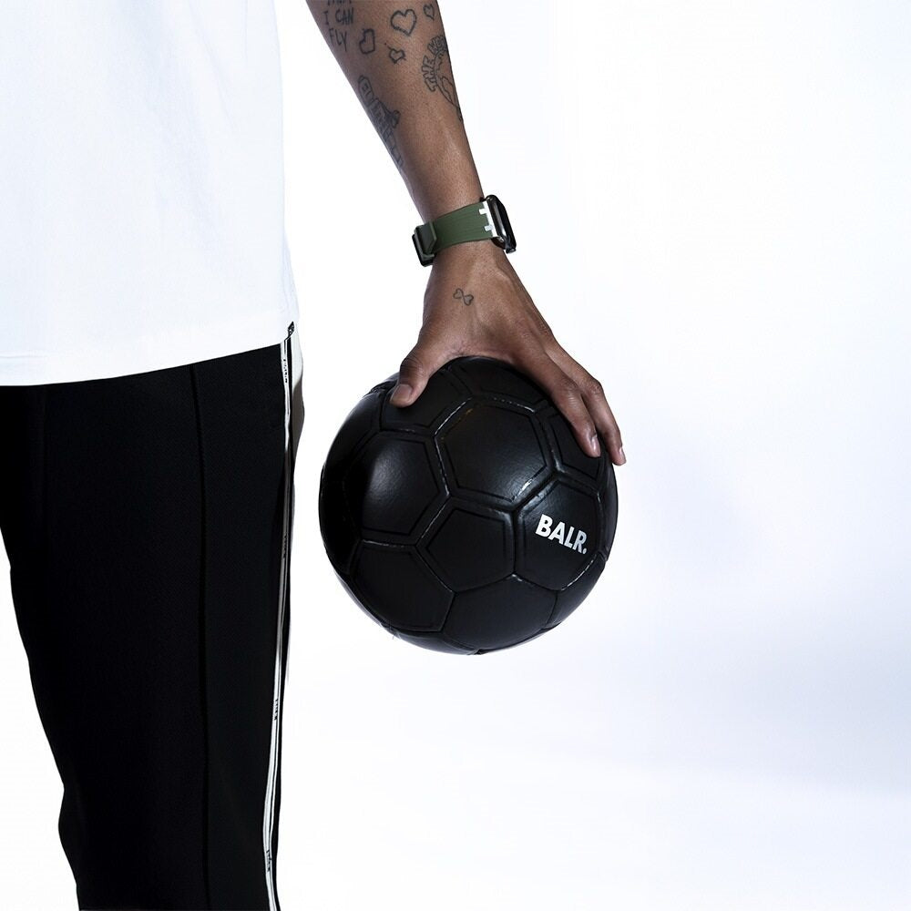 Balr. Apple Watch Ultra flüssiges Silikonarmband (Grün/Titan)