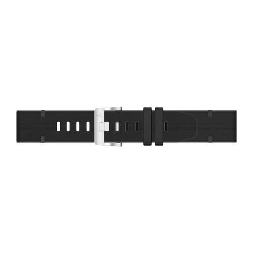 Garmin Fenix 5 / 6 Leather Hybrid Strap (Black)
