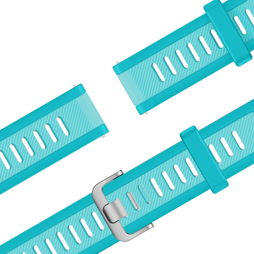 Bandz Garmin Vivomove 3 Dual Buckled Sport Strap (Aqua)