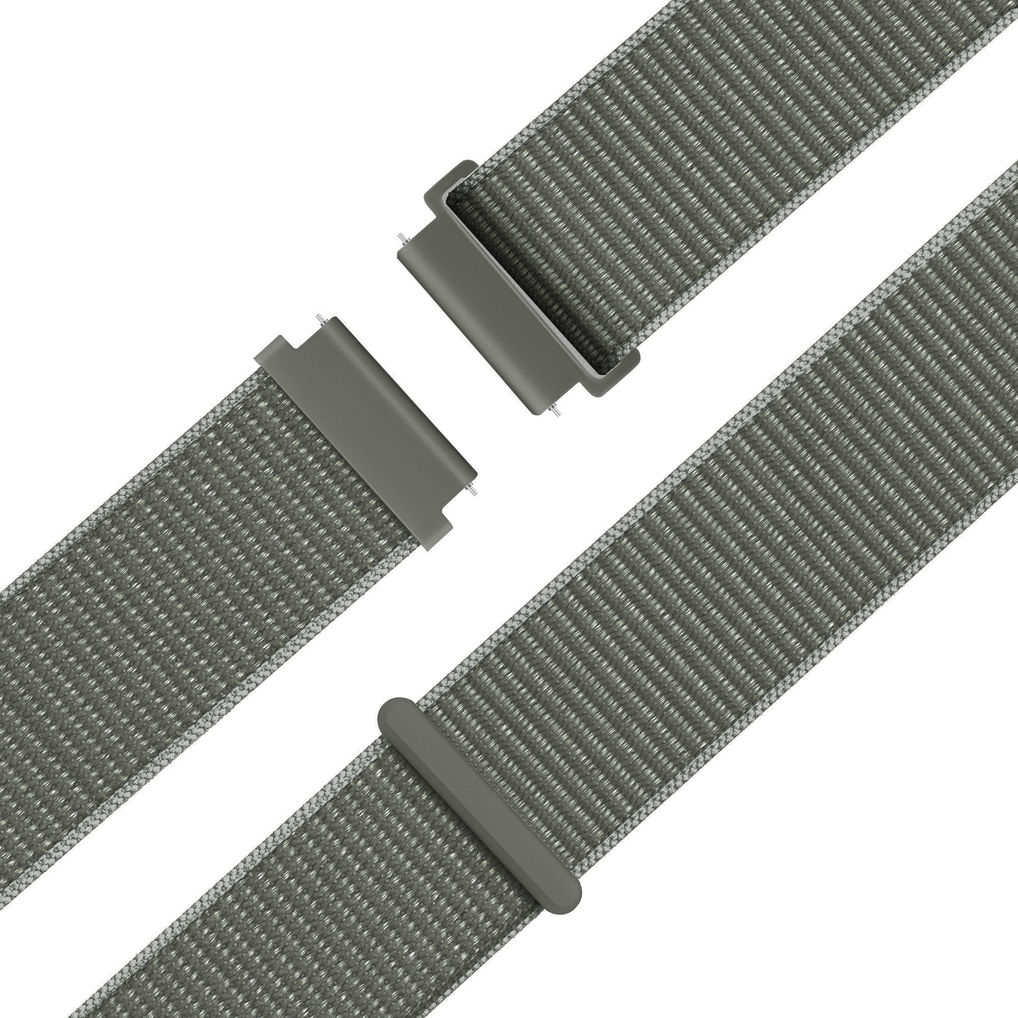 Bandz Garmin D2 Air X15 Nylon Loop Strap (Grey-Green)