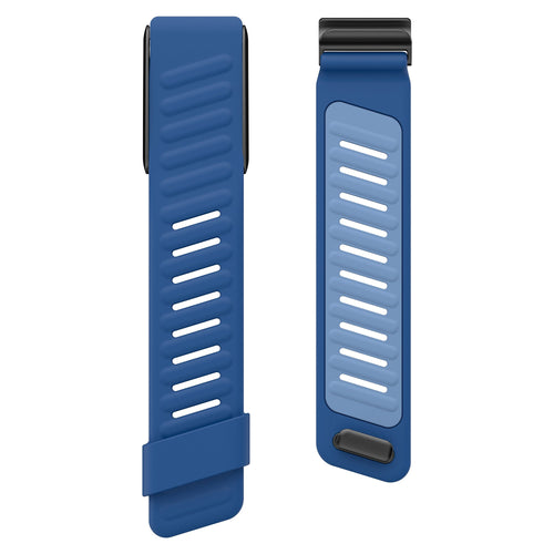 Correa deportiva compatible con Whoop 4.0 (azul dúo)