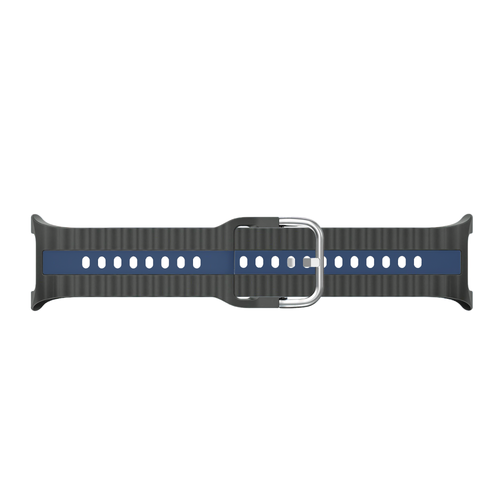 Bracelet sport duo Samsung Galaxy Watch 8 - 44mm (gris foncé/bleu)