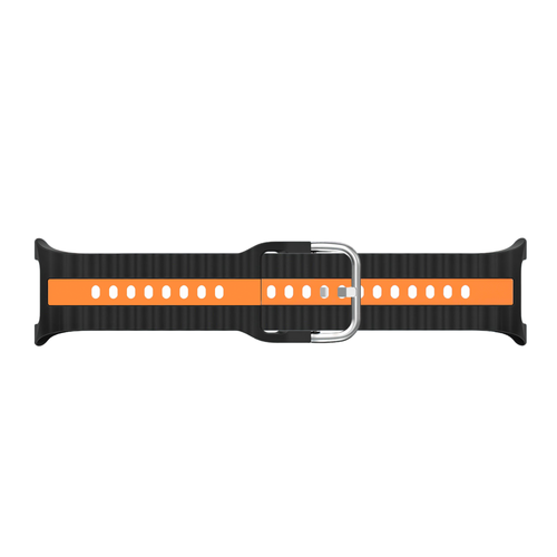 Samsung Galaxy Watch 8 Classic dual sport band (zwart/oranje)
