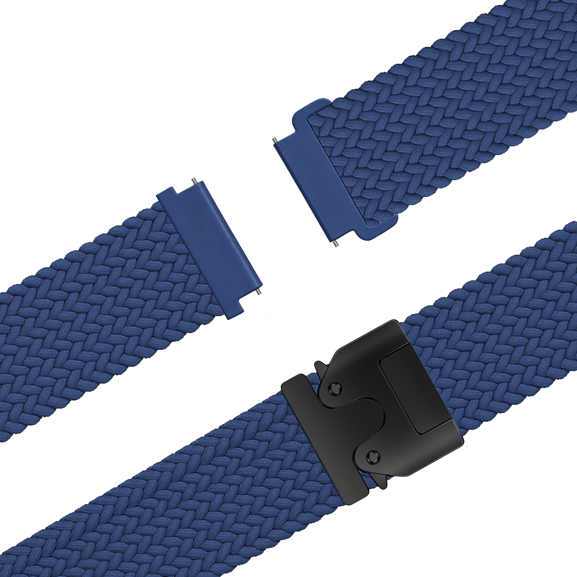 Bandz Garmin Forerunner 645 Braided Strap 'Parachute' (Blue)