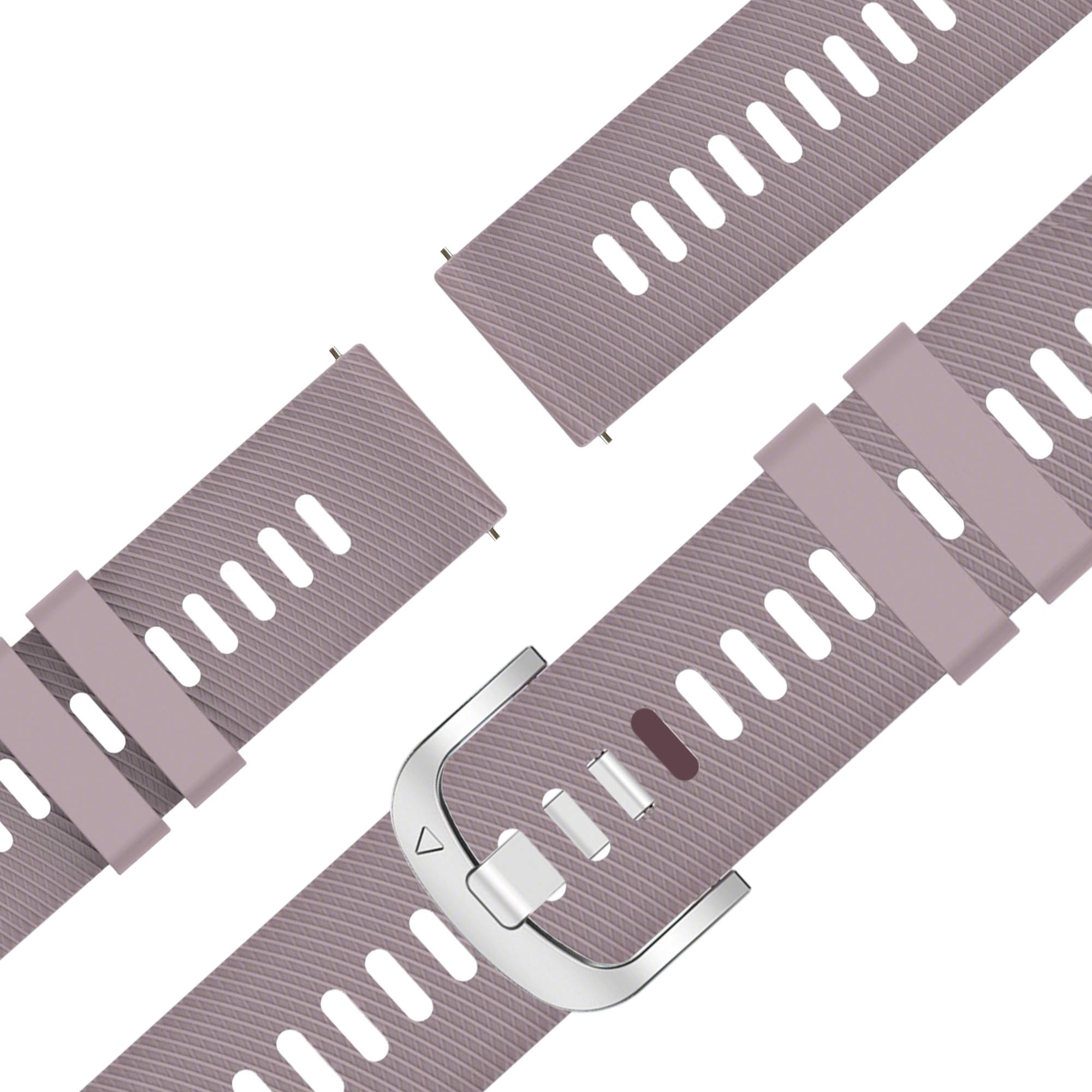 Bandz Garmin Forerunner 265s Silicone Strap 'Deluxe' (Lavender)