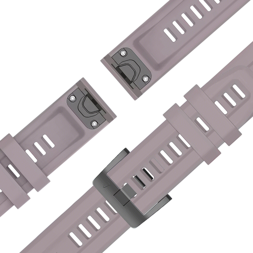 Bandz Bracelet silicone 'Classic' Garmin D2 Delta PX (gris lavande)