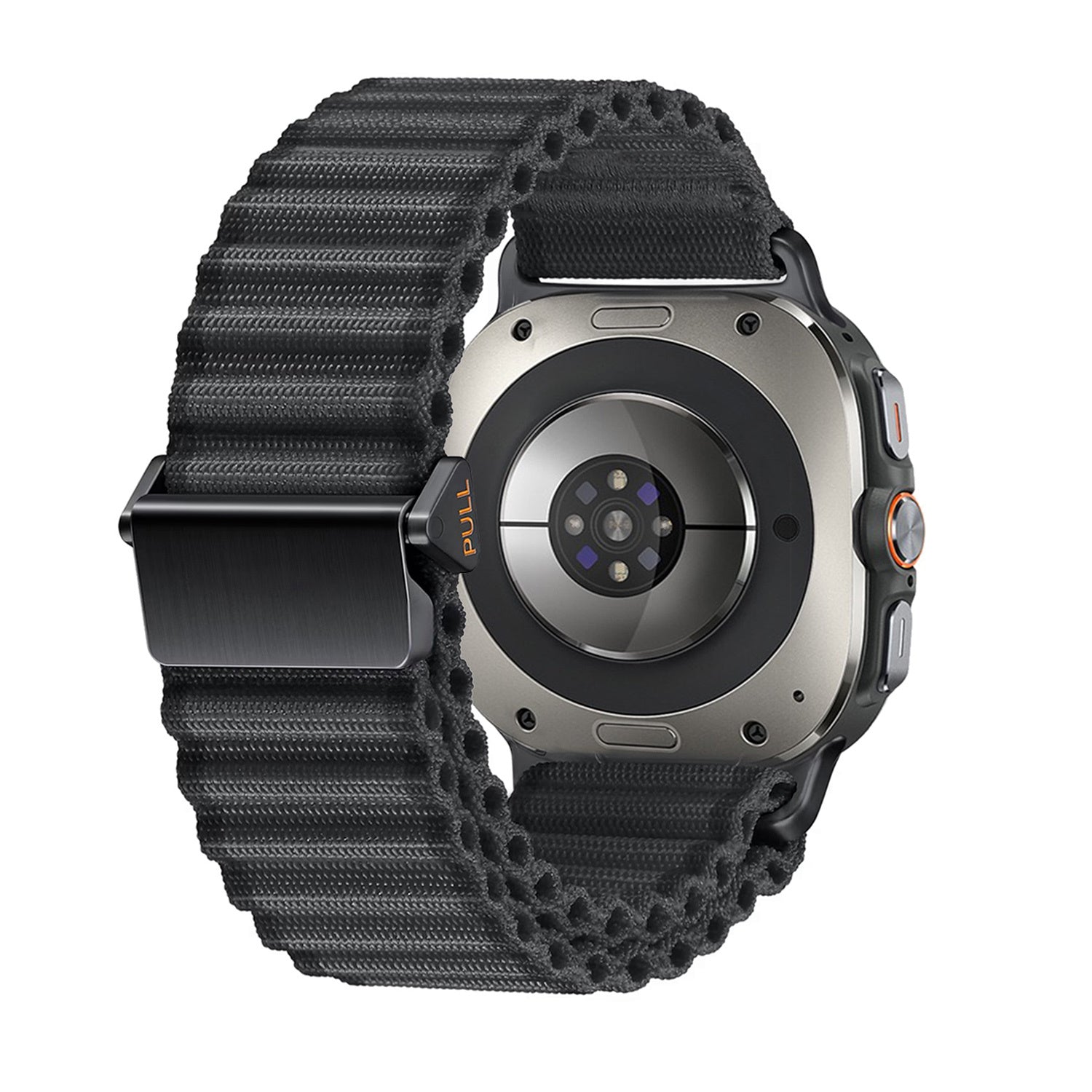 Samsung Galaxy Watch Ultra Outdoor Nylonarmband (Schwarz)