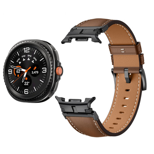 Correa cuero Premium Samsung Galaxy Watch 8 - 40mm (marrón)
