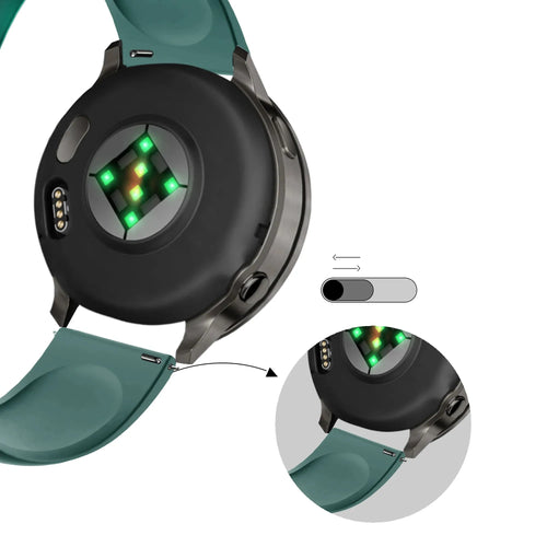 Bandz Correa deportiva 'Deluxe' Garmin Forerunner 265s (viridiano)