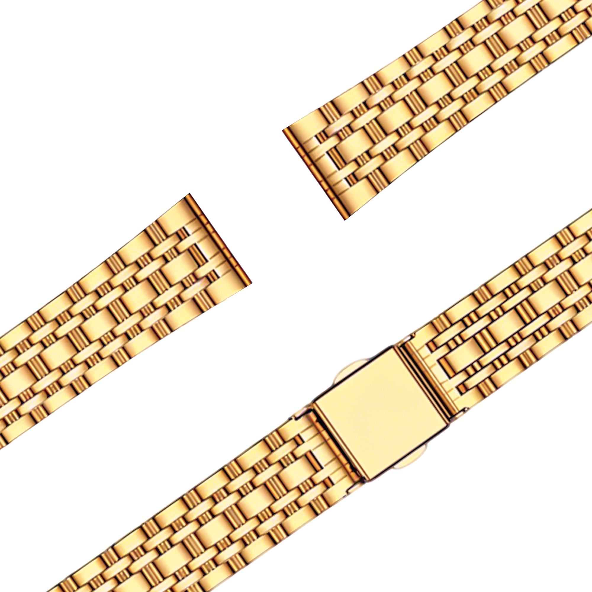 Bandz Garmin Lily 2 Steel Strap 'Deluxe' (Gold)