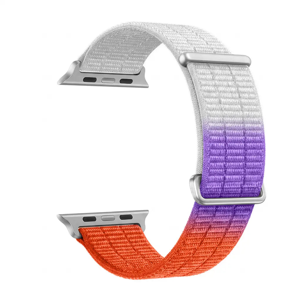 Correa nylon air Apple Watch (naranja degradado)