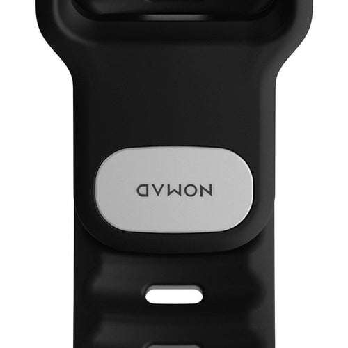 Nomad Apple Watch siliconen Tempo bandje (zwart)
