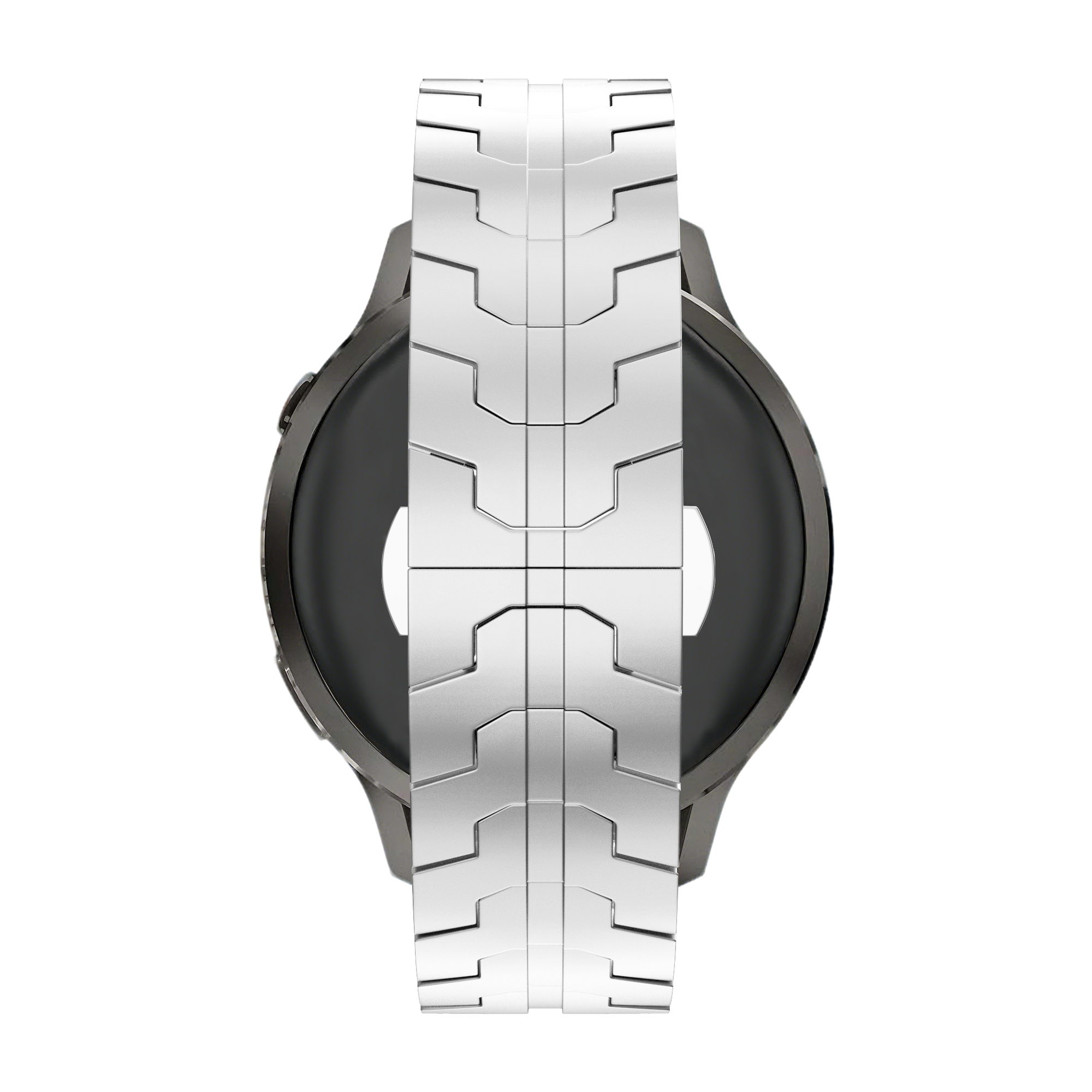 Bandz Garmin Forerunner 265 Stahlarmband 'Iron' (Silber)