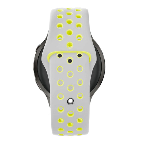 Bandz Garmin Vivoactive 4 Sport Strap 'Deluxe' (Grey/Yellow)