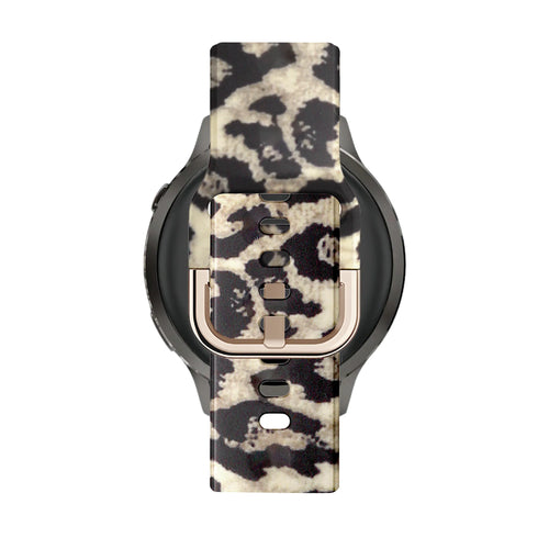 Bandz Garmin Forerunner 265s Silikonarmband 'Lucky Leopard'