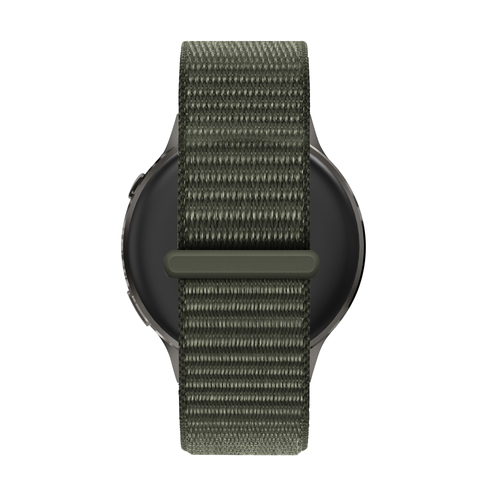 Bandz Bracelet nylon à boucle Garmin Venu 4 - 41mm (vert foncé)