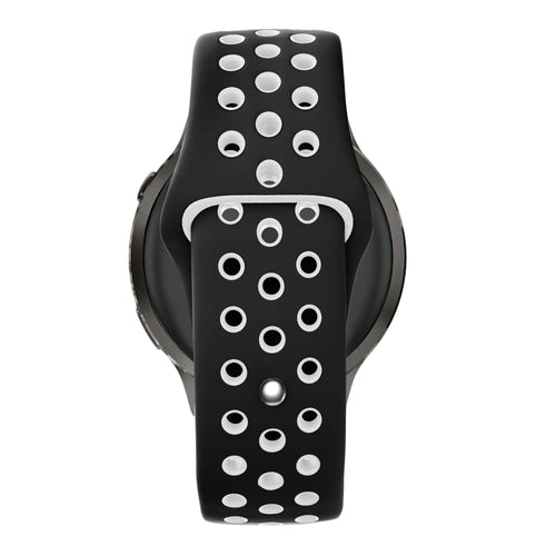 Bandz Garmin Forerunner 70 Sportarmband 'Deluxe' (Schwarz/Weiß)