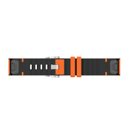 Garmin Instinct 2 Leather Hybrid Strap (Orange)