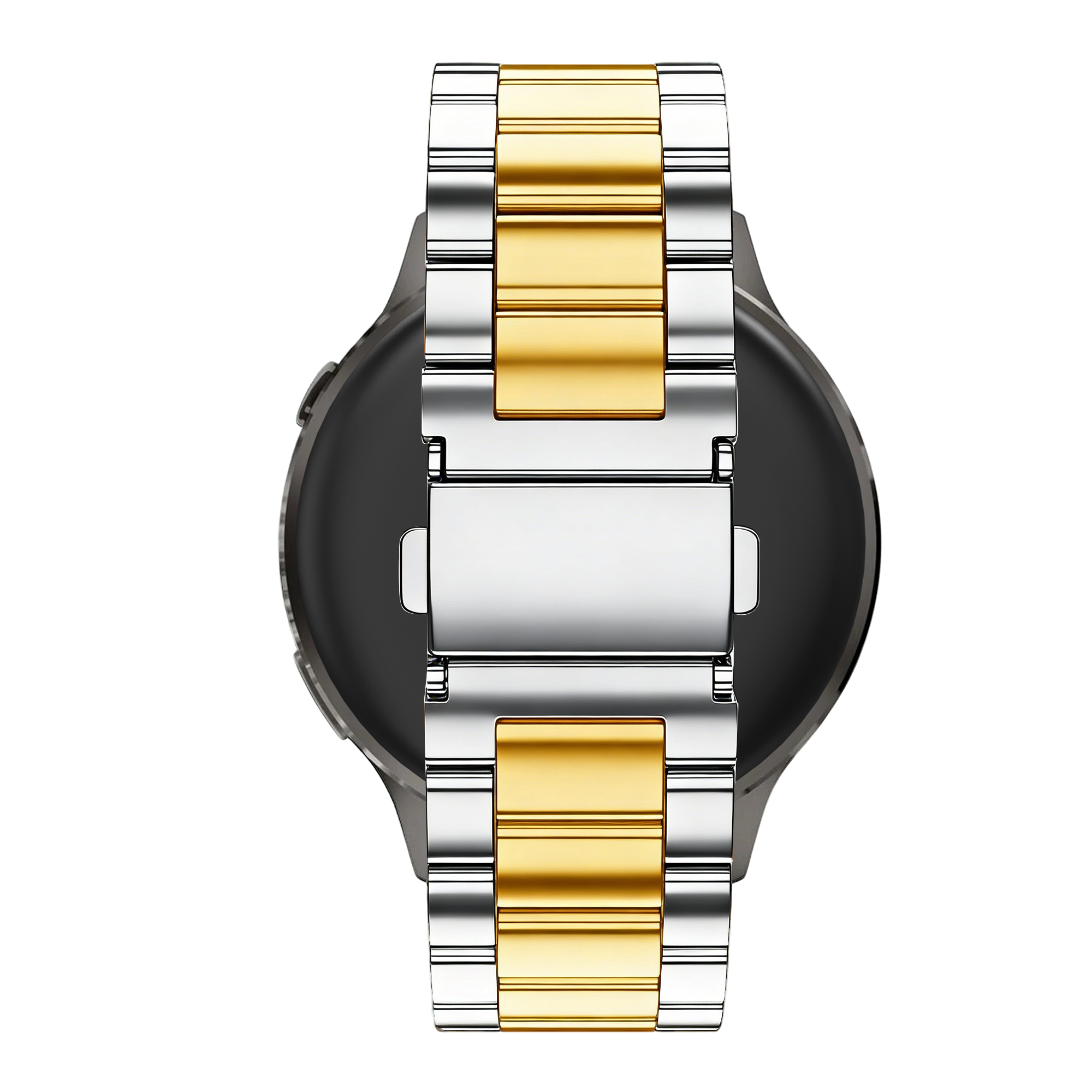 Bandz Garmin Forerunner 265s Steel Strap 'Classic' (Silver/Gold)