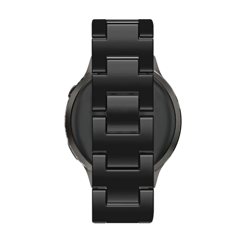 Bandz Huawei Watch 5 - 42mm Metal Strap 'Chains' (Black)