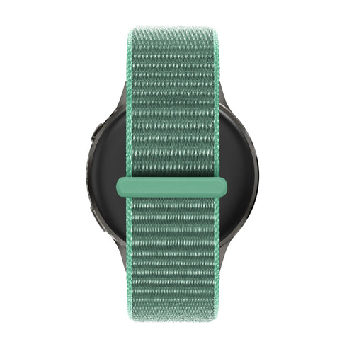Bandz Garmin Forerunner 70 Nylon Loop Armband (Mintgrün)