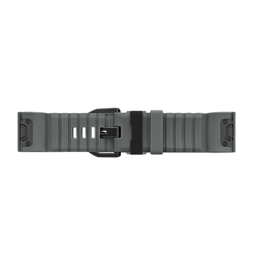Garmin Quatix 5 / 6 / 7 Trail Silicone Strap (Dark Grey)