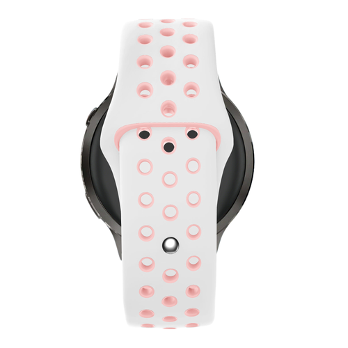 Bandz Garmin Bounce 2 Sport Strap 'Deluxe' (White/Pink)
